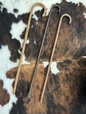 VINTAGE ANTIQUE WALKING STICK CANE WOODEN WOOD lot of 3