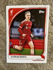 Topps 2025 Florian Wirtz #14 Liverpool Forward Premier League Soccer Card