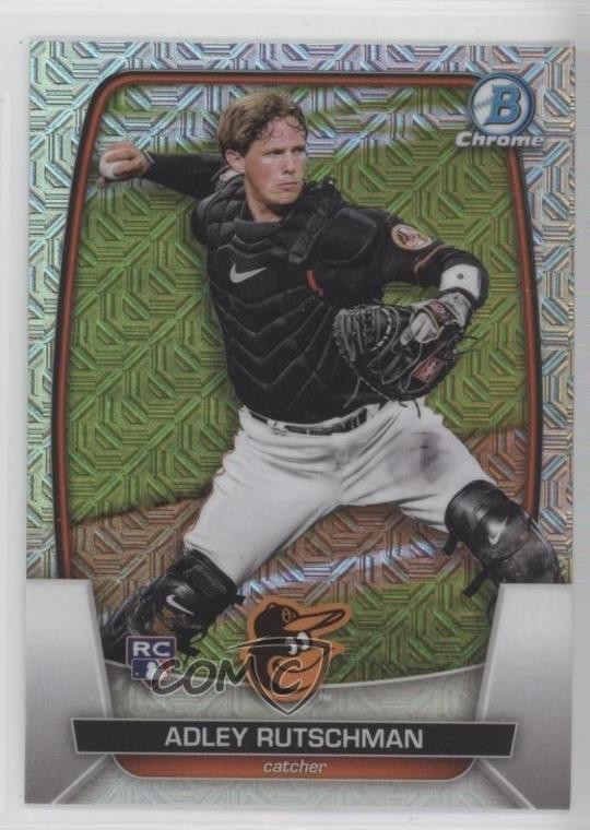 2023 Bowman Mega Box Chrome Mojo Refractor Adley Rutschman #40 05ns