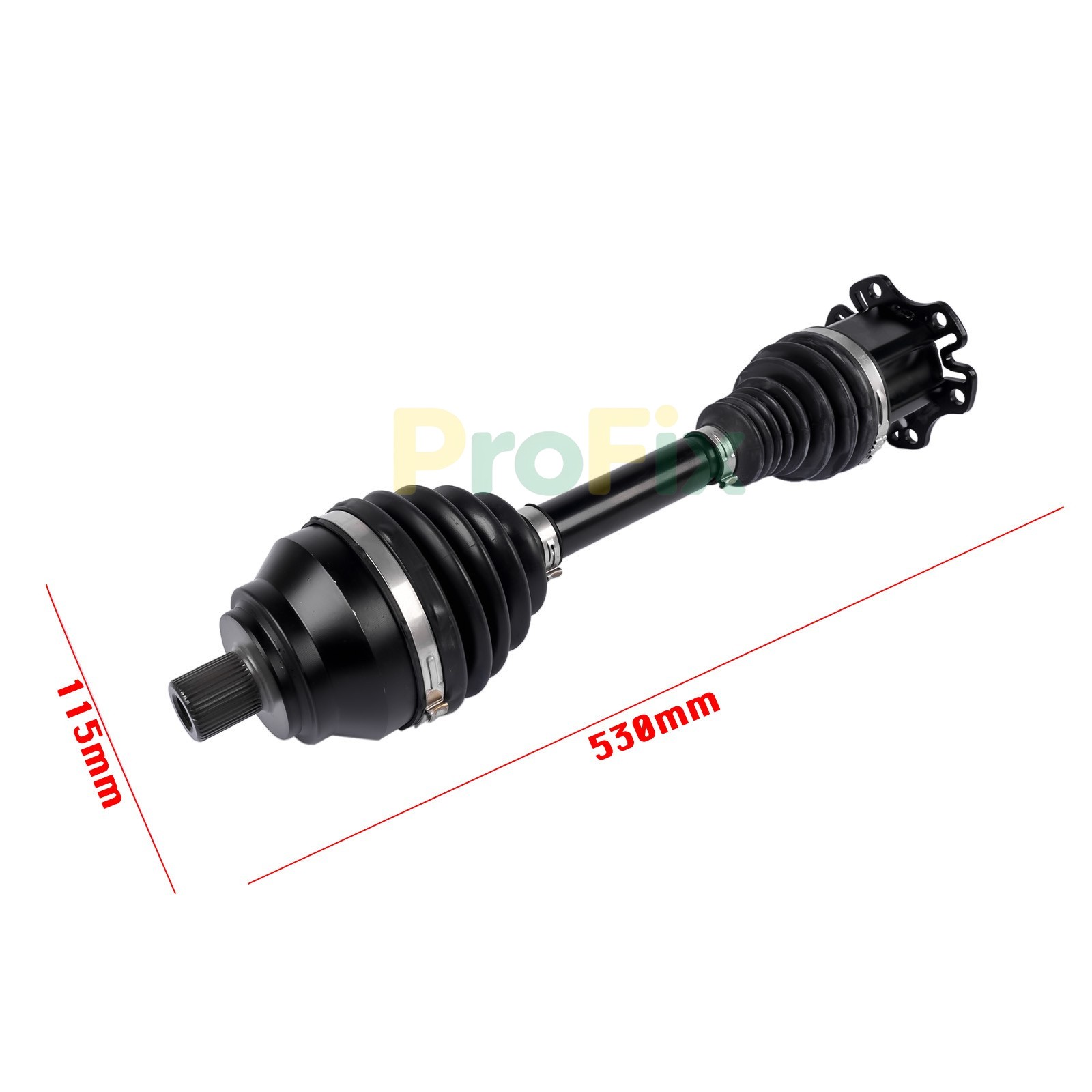 Bentley Continental 2003-2012 Front Right CV Joint Axle Drive Shaft 3W0407272