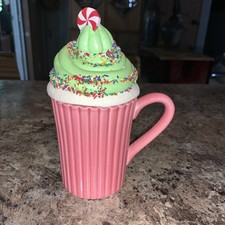 Christmas Cupcake Shape Coffee Mug Cup By Gan...