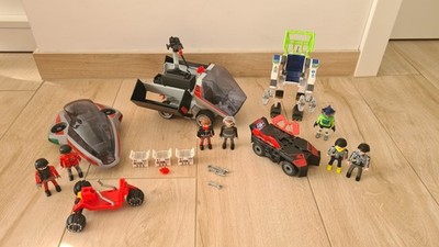 Playmobil Future Planet Darksters,Truck 5154 m.Licht,Raumgleiter,Roboter+Figuren