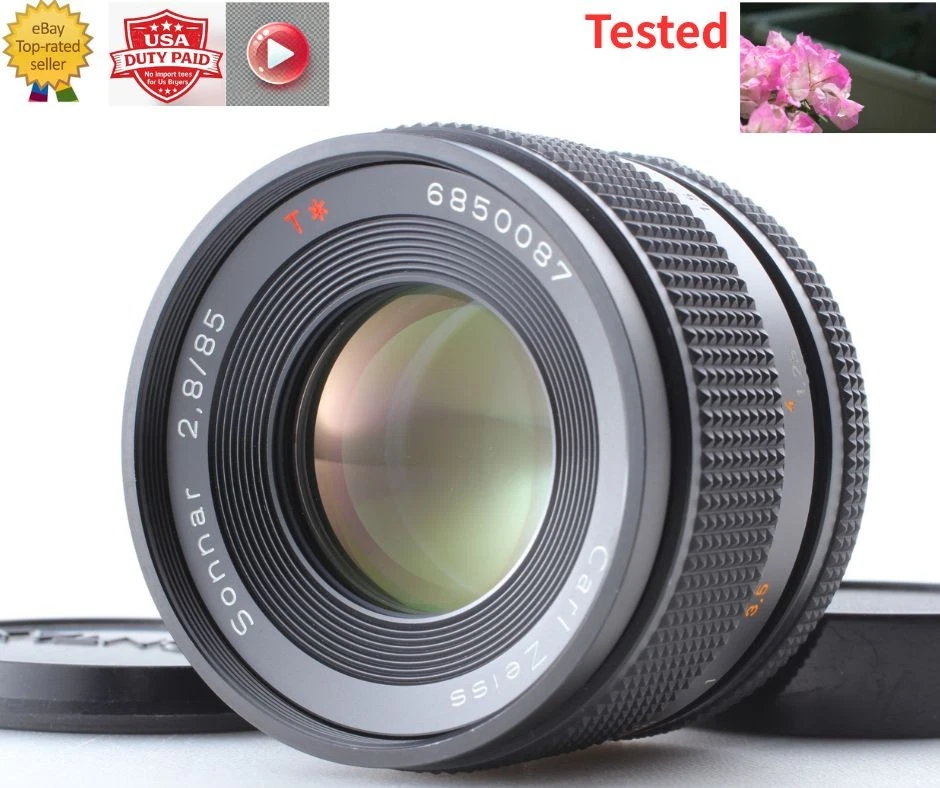 Preços baixos em ZEISS Sonnar T* 85mm Focal lentes de câmera de f