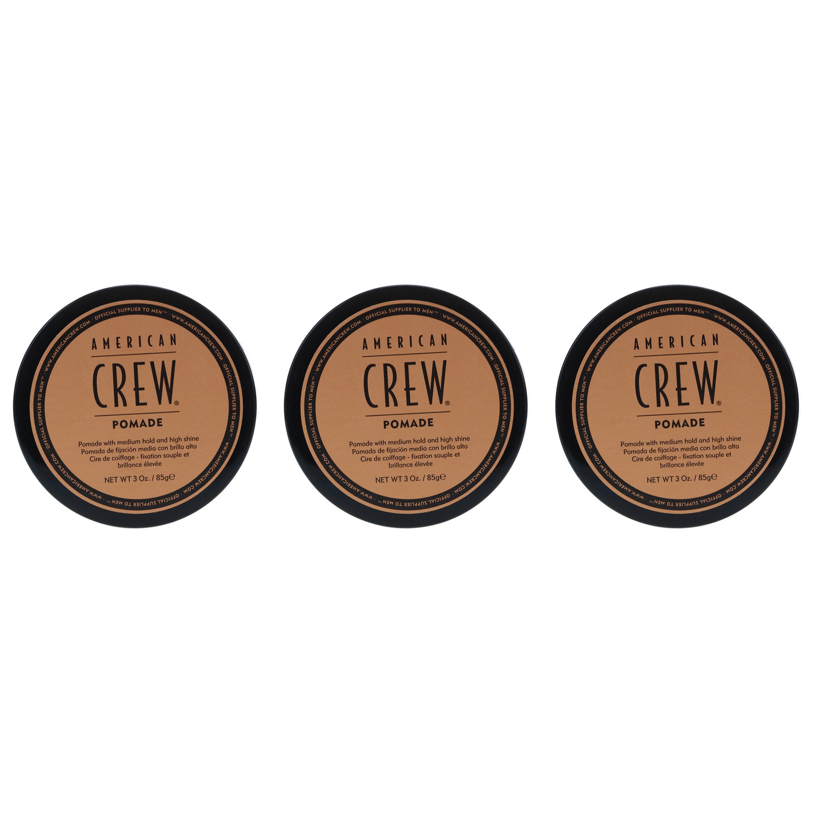 American Crew Pomade 3 oz 3 Pack 8290₽
