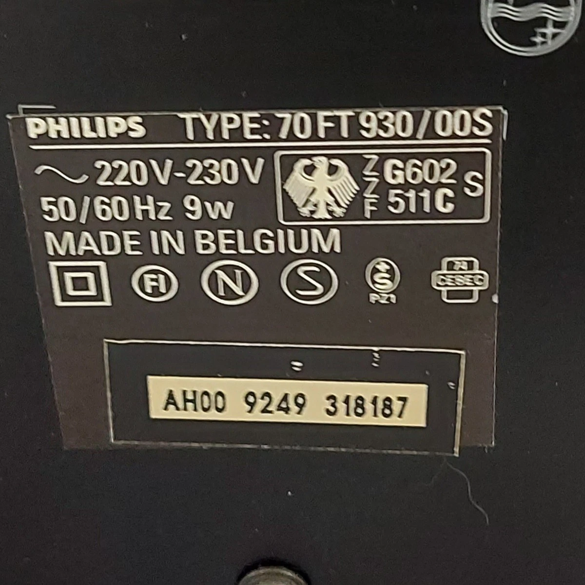 Sintonizador estéreo RDS de gama alta Philips 70FT930/00S