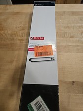  1 NEW Delta Trinsic 24" Double Towel Bar - MATTE BLACK - 75925-BL