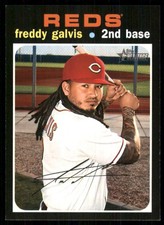 2020 Topps Heritage #513 Freddy Galvis Cincinnati Reds 57941