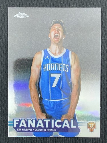 Kon Knueppel 2025-26 Topps Chrome Fanatical SP RC #FAN-24