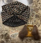1960s Vintage Barbie Doll Outfit Saturday Matinee #1615 Purse & Hat