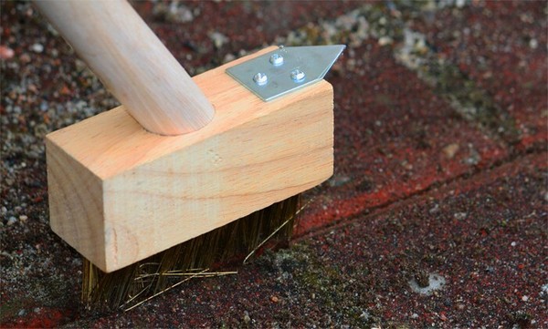 FugenbüRste 150Cm Fugenreiniger Reiniger Fugenkratzer BüRste Gartenkratze Neu-image