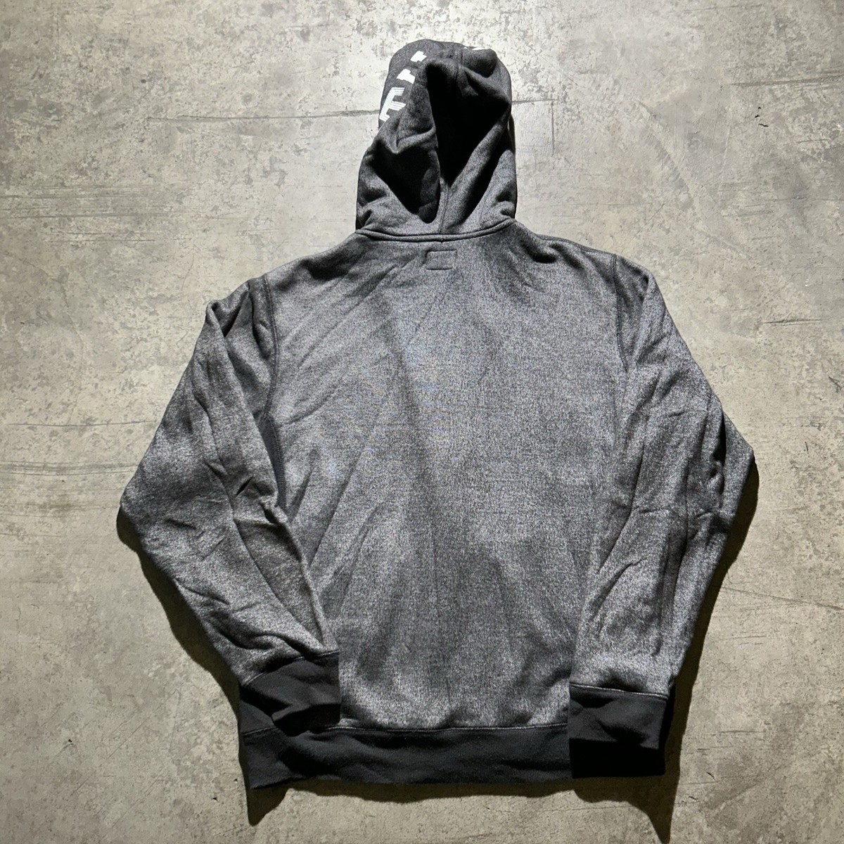 Study P.E 980 Embroidered Full Zip Hoodie Men's Size M Gray