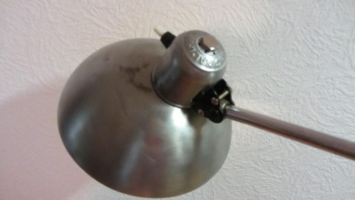 Origianl Kaiser Idell Tripodlampe Werkstatt Lampe höhenverstellbar klappbar '60 - Picture 11 of 18