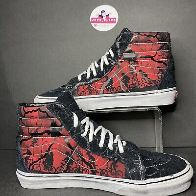 Vans X Stranger Things Sk8-Hi Reissue “Upside Down” Men's Vans X Stranger Things Sk8-Hi Reissue “Upside Down” Men's