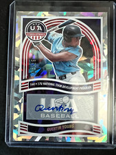 2024 USA Stars & Stripes Cracked Ice 6/25 Quentin Young Auto #NTS-QY NTDP🔥