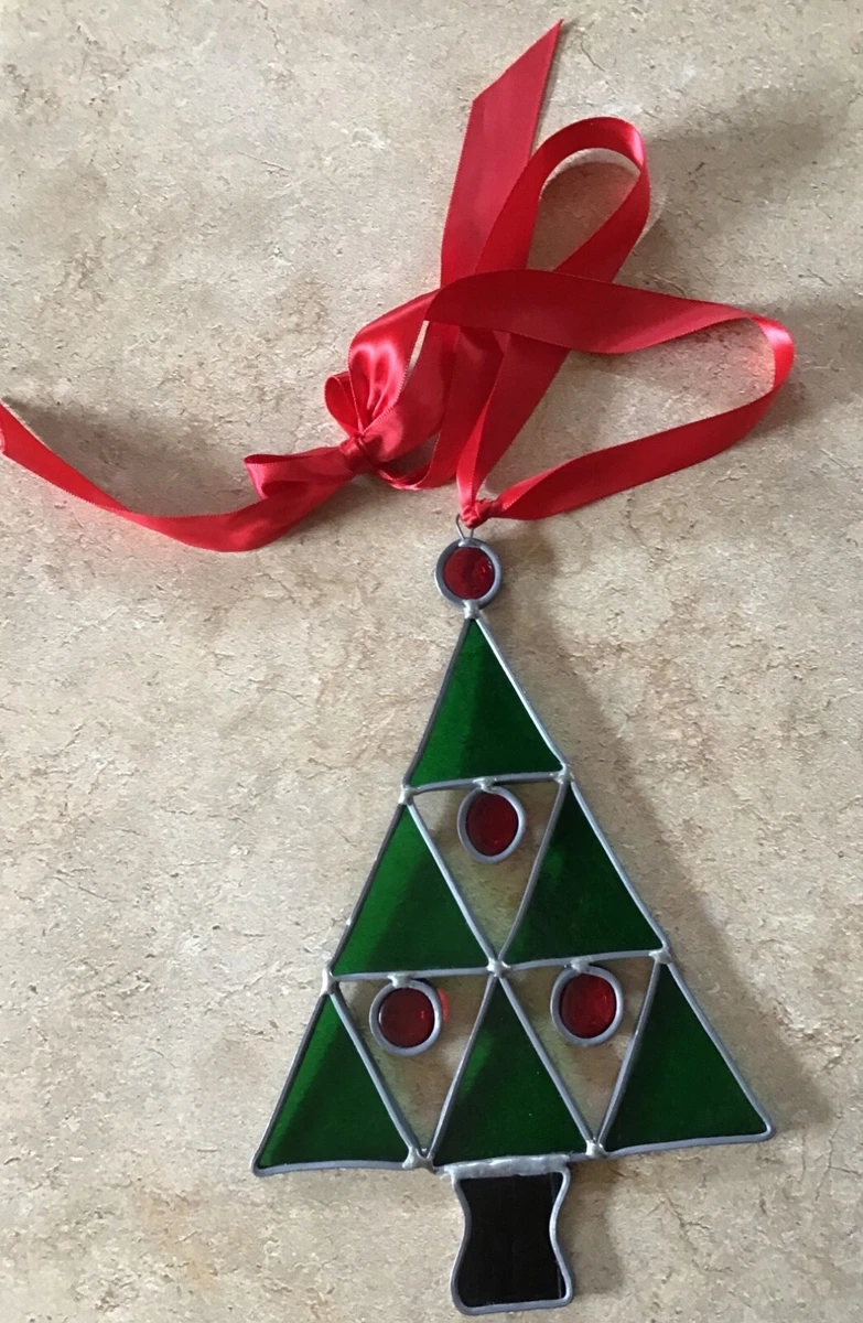 Stained glass ornament deals