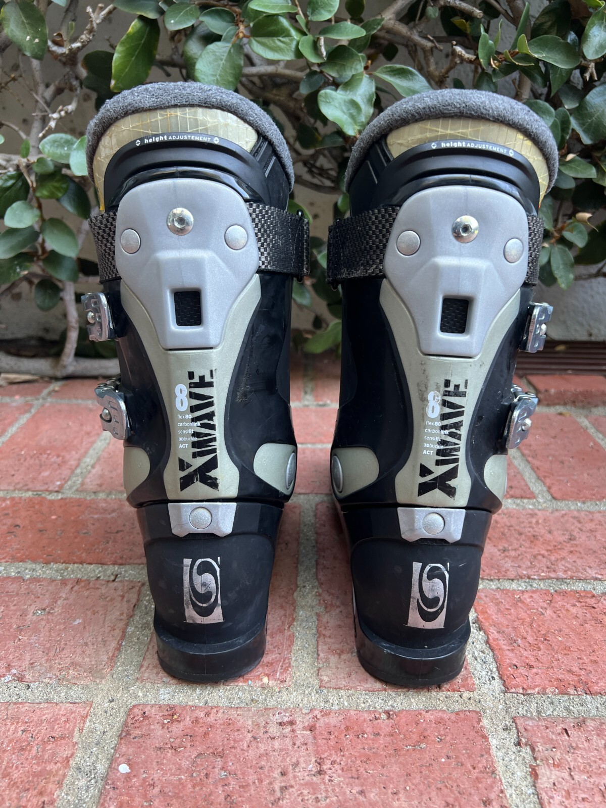 SALOMON Scarponi da sci donna Solomon x wave neri 25 25 5 misura 9 9 5