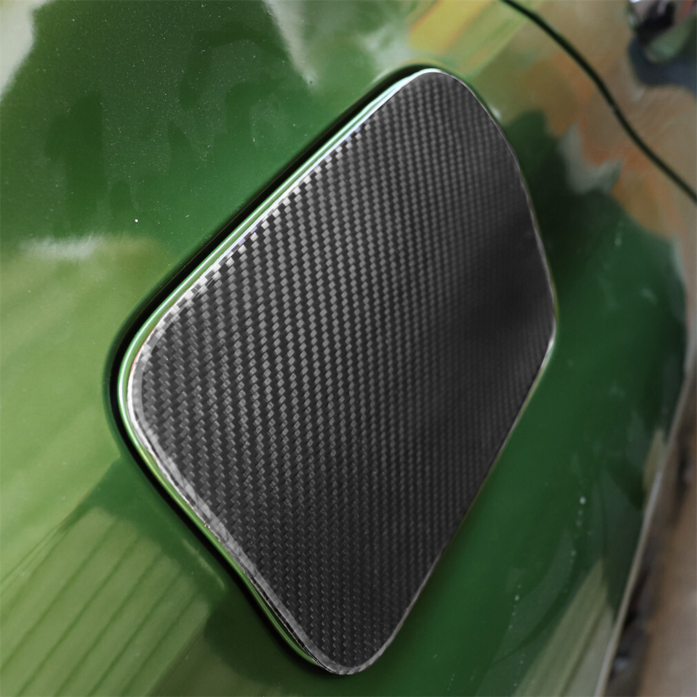 Carbon Fiber Side Fuel Oil Tank Cap Cover Trim For BMW 3 Series G20 G28
