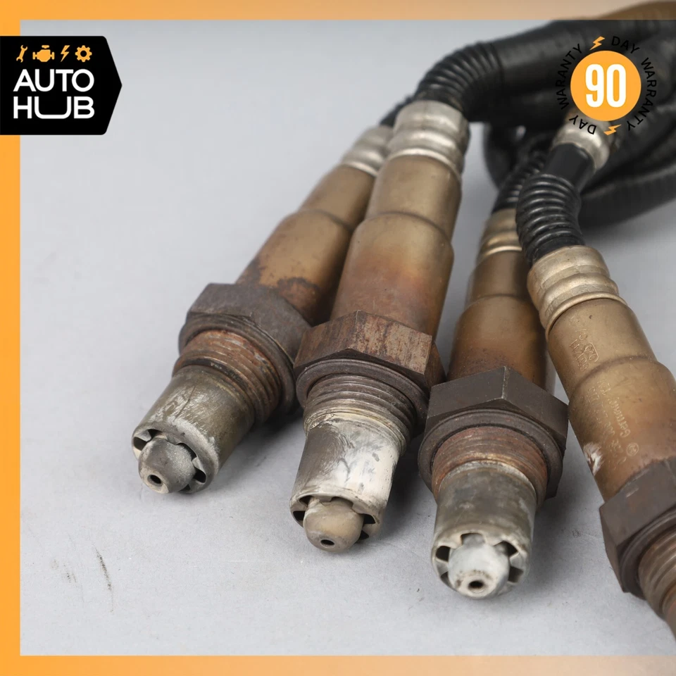 Левосторонний лямбда-датчик кислорода O2 для Mercedes W211 E500 CLS500 комплект из 4 оригинальных - Изображение 4 из 4