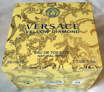 YELLOW DIAMOND by Versace Perfume For Women 1.7 OZ Spray 50 ml NIB