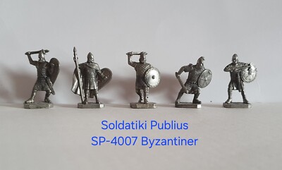 Metallfiguren 40mm aus Russland von Soldatiki Publius SP-4007 Byzantiner