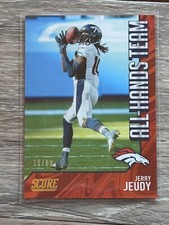 2021 Score All Hands Team Jerry Jeudy #AH11 DENVER BRONCOS SER. N0. /50