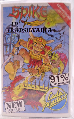 COMMODORE 64/128 -- SPIKE IN TRANSILVANIA (CODEMASTERS)