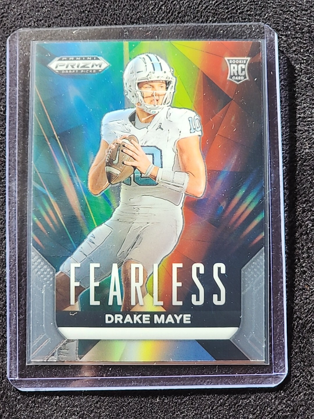 Drake Maye (RC) Fearless 2024 Panini Prizm DP #F-DM New England Patriots