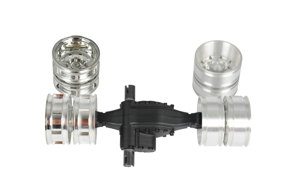 Hinterachse Selbstsperrend ZF Patent für Tamiya LKW 1:14 500907268 - Bild 2 von 2