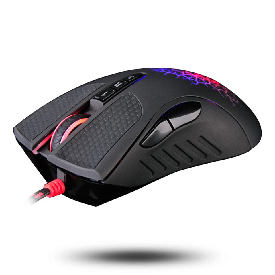 For Bloody A90 Optical Gaming Mouse Colorful Glare Wired Mice Inactive version - Image 2 of 4