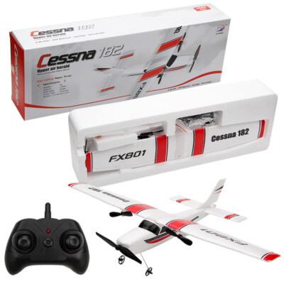 DIY RC Plane Toy Foam Electric Remote Control Glider FX801 Airplane Fixed Wing