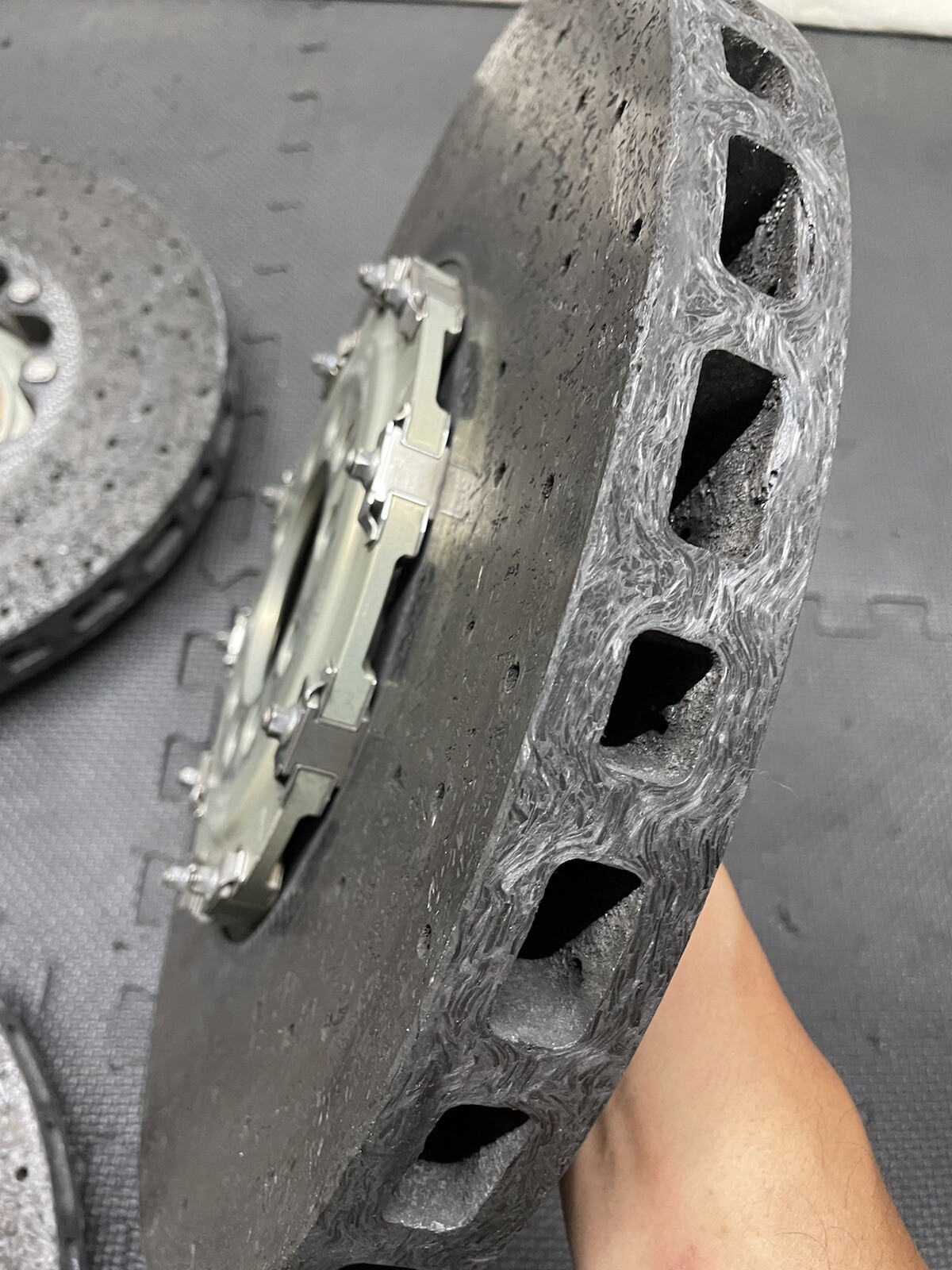 2012 458 Ferrari Challenge Carbon Ceramic Rotors (front & Rear) Very Low Miles