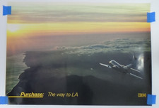 Vintage 1980s IBM Purchase: The Way to LA 17x...