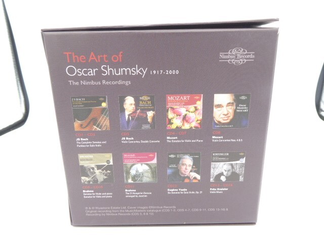 クラシック The Art of Oscar Shumsky 16CD BOX The Art Of Oscar Shumsky 16CD BOX Booklet Set | eBay