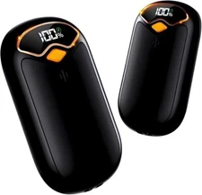 2 Pack Magnetic USB Rechargeable Electric Hand Warmers 4 Heat Levels USA Stock