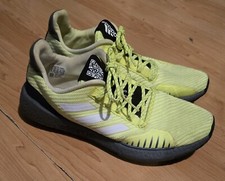 Adidas PulseBoost HD Winter Solar Yellow Grey Size 9M