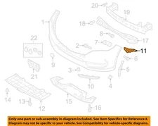 MAZDA OEM 17-18 CX-5 Front Bumper Grille Grill-Mount Bracket Right KB8B50C12B