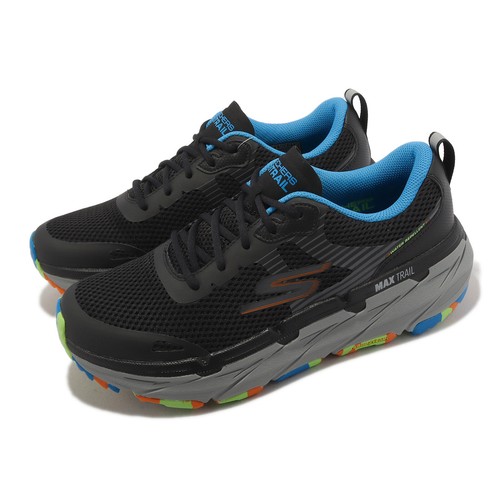 Skechers Max Cushioning Premier TrailStead Rock Black Men Running