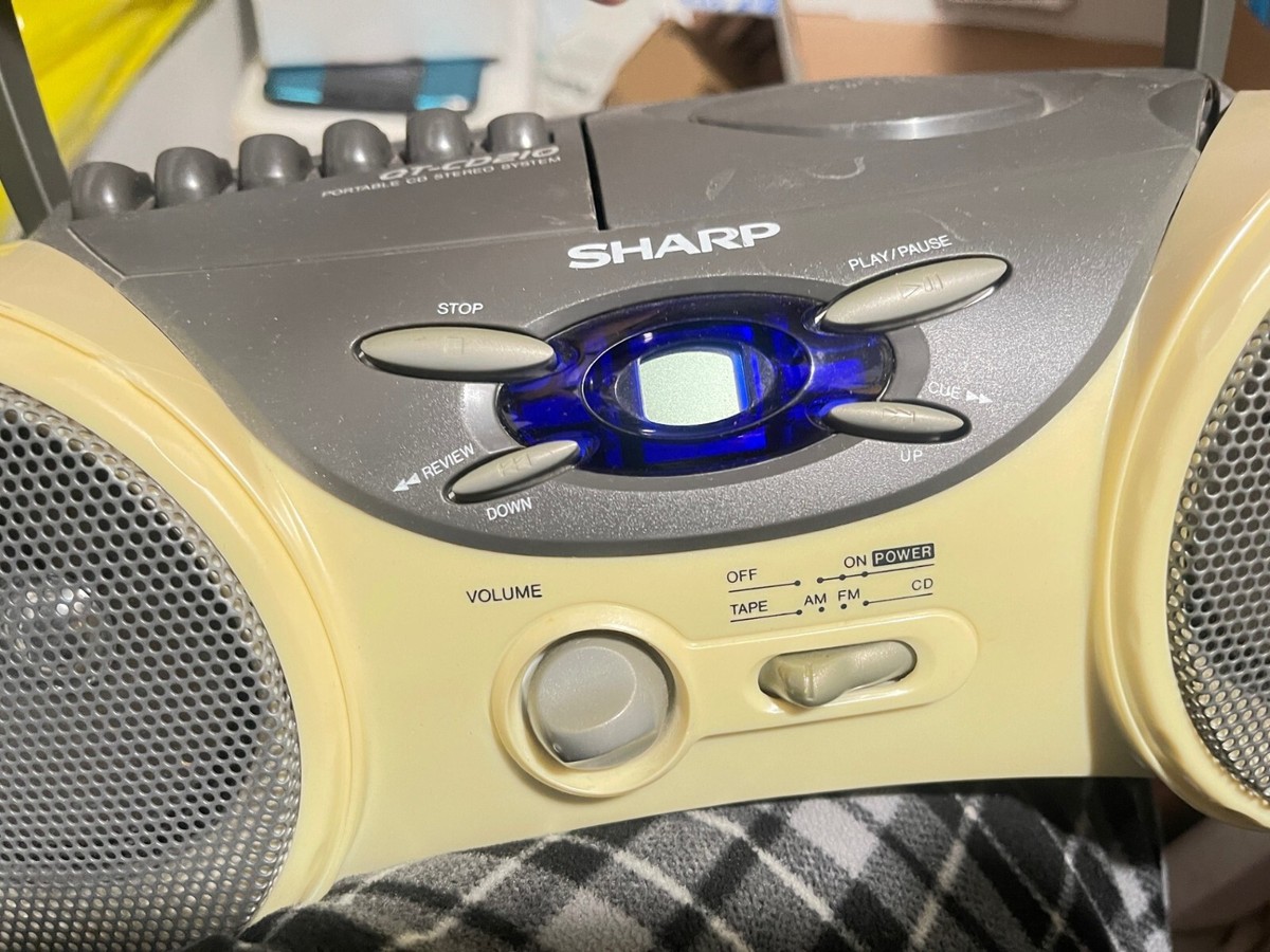 Sharp QT-CD210 CD/Radio/Cassette Boombox for sale online | eBay Sharp QT-CD210 CD/Radio/Cassette Boombox for sale online | eBay