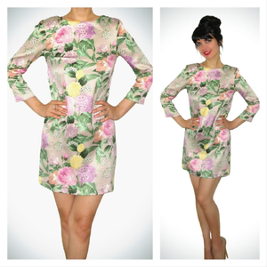 h&m floral mini dress