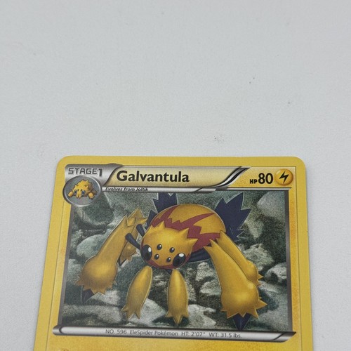 Black and White #46/114 Galvantula 2011 Pokémon Card TCG Rare Non Holo LP - Picture 2 of 4