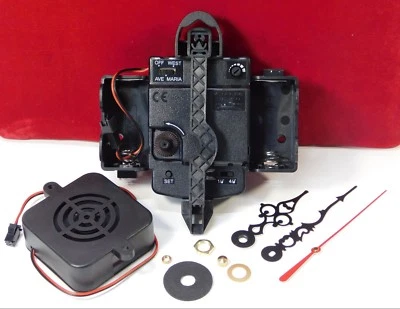 Hermle 2214 2215 2114 2115 Clock Movement Dual Bell Chime For 1/4" Thick Dial