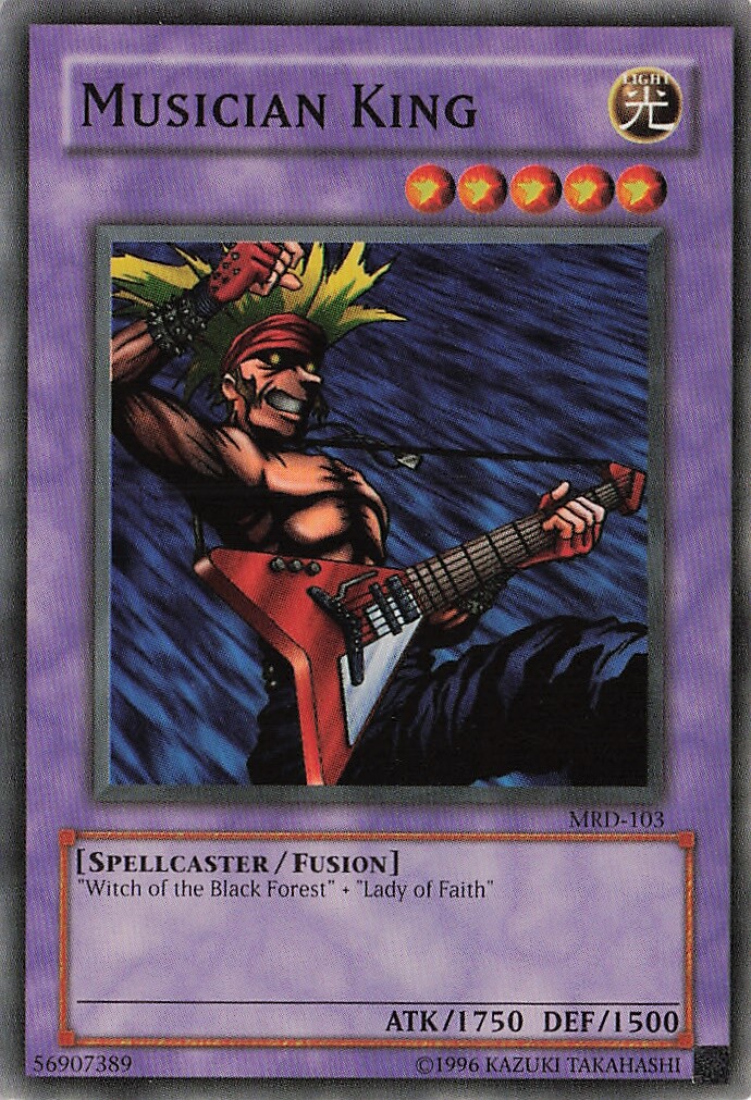 Yu-Gi-Oh! Musician King MRD-103 Common Unlimited LP | eBay Yu-Gi-Oh! Musician King MRD-103 Common Unlimited LP | eBay
