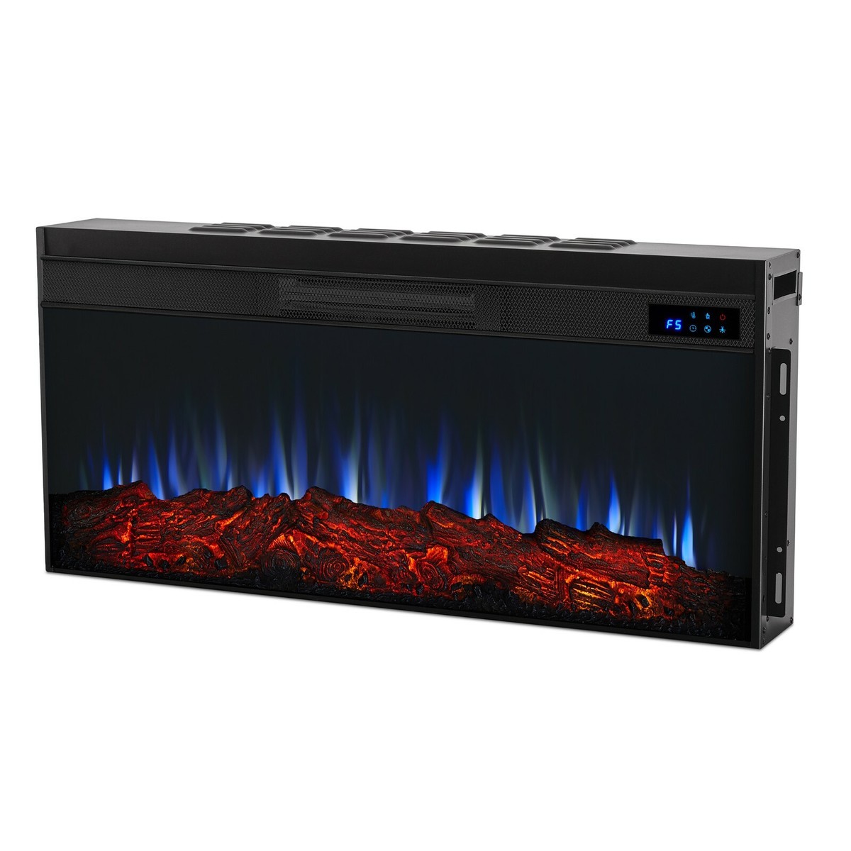RealFlame Beau Infrared Electric Fireplace w/ Extra Long Firebox Walnut or  Gray | eBay