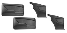 Sport Ii Molded Door Quarter Panel Set - Black - 1968 Camaro By Tmi Sport Ii Molded Door Quarter Panel Set - Black - 1968 Camaro By Tmi