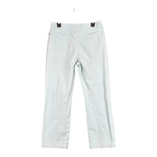 St. John Sport Essentials Marie Gray 10 Mint Green Pants Cotton Stretch Casual