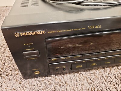 Pioneer VSX-402 Audio Video Home Theater Stereo Receiver (No Remote Control)  