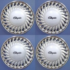 1992-1993 Chrysler New Yorker 483 14 Hubcaps Wheel Covers Oem 4472454 Set