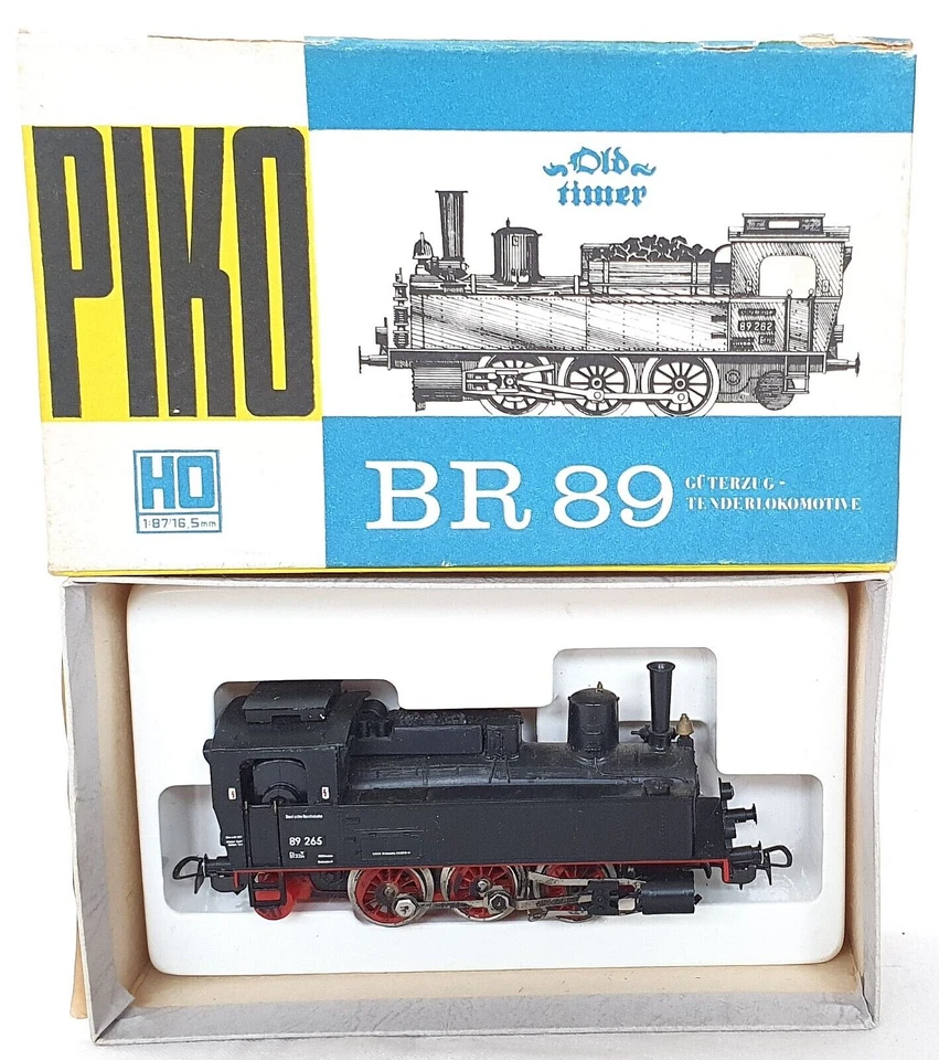 Piko HO 1:87 German DR Deutsche Reichsbahn BR 89 STEAM TANK LOCOMOTIVE NMIB`78! - Image 3 of 4