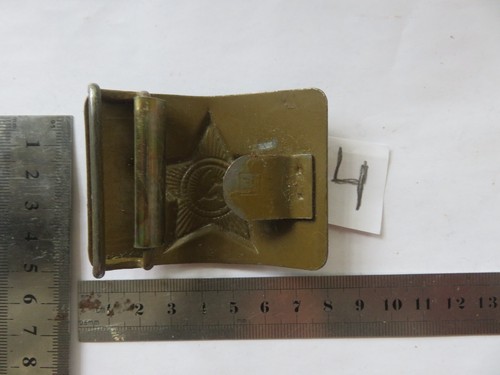 vintage Soviet Russia Military Belt buckle of the Red Army star symbol new №4 - Picture 2 of 2