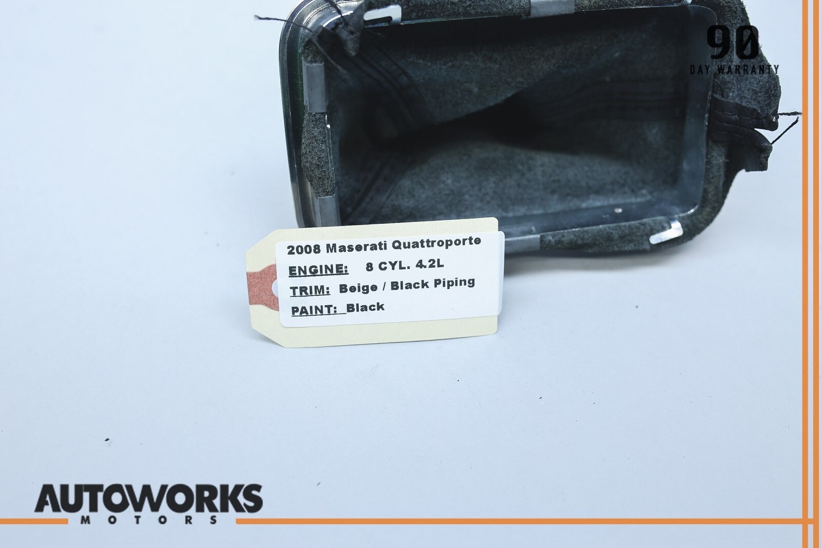 08-12 Maserati Quattroporte M139 Automatic Transmisssion Shifter Boot Trim OEM